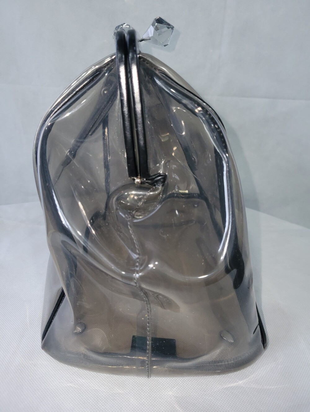 PRADA CLEAR Kisslock Runway Bag - Picture 7 of 10
